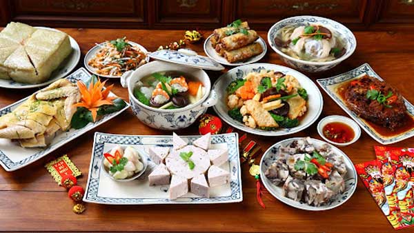 Top 20 món ăn trong ngày Tết cổ truyền Việt Nam