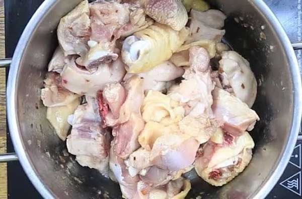 cách nấu thịt đông từ thịt gà